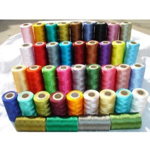 نخ ابریشم قلاب بافی رنگی شماره 6 (بسته 5 عددی)