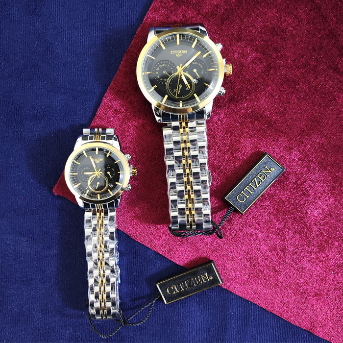 ست ساعت مچی سیتیزن موتور ژاپنی Citizen کد gn-4w-s-12g صفحه مشکی