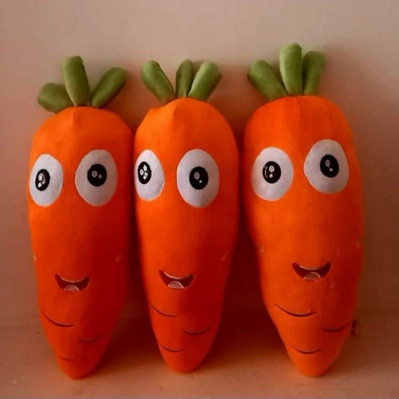 عروسک هویج (ارتفاع 40 سانتی)