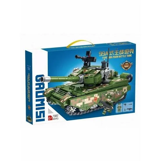 لگو گادمیسی 99A تانگ جنگی LEGO GAD MISI TYPE 99A MAIN BATTLE TANK مدل T3057
