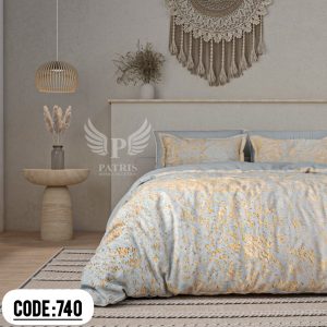 رو تختی پیچ اسکین لوکس یک و نیم نفره کد 740