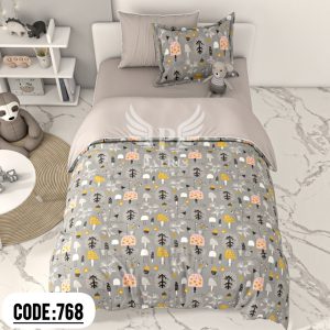 رو تختی پیچ اسکین لوکس یک و نیم نفره کد 768