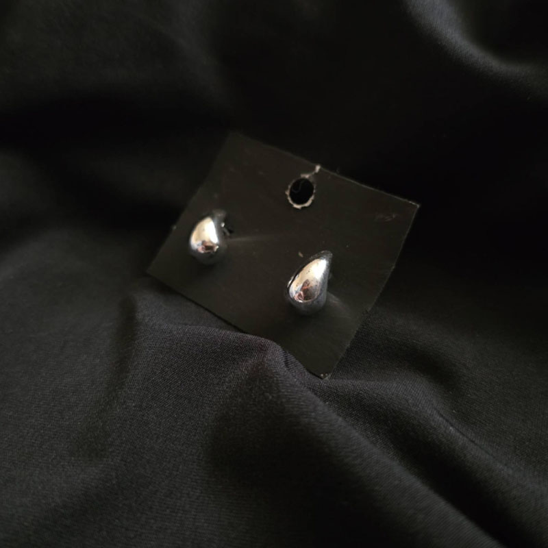 گوشواره زنانه استیل طرح اشک