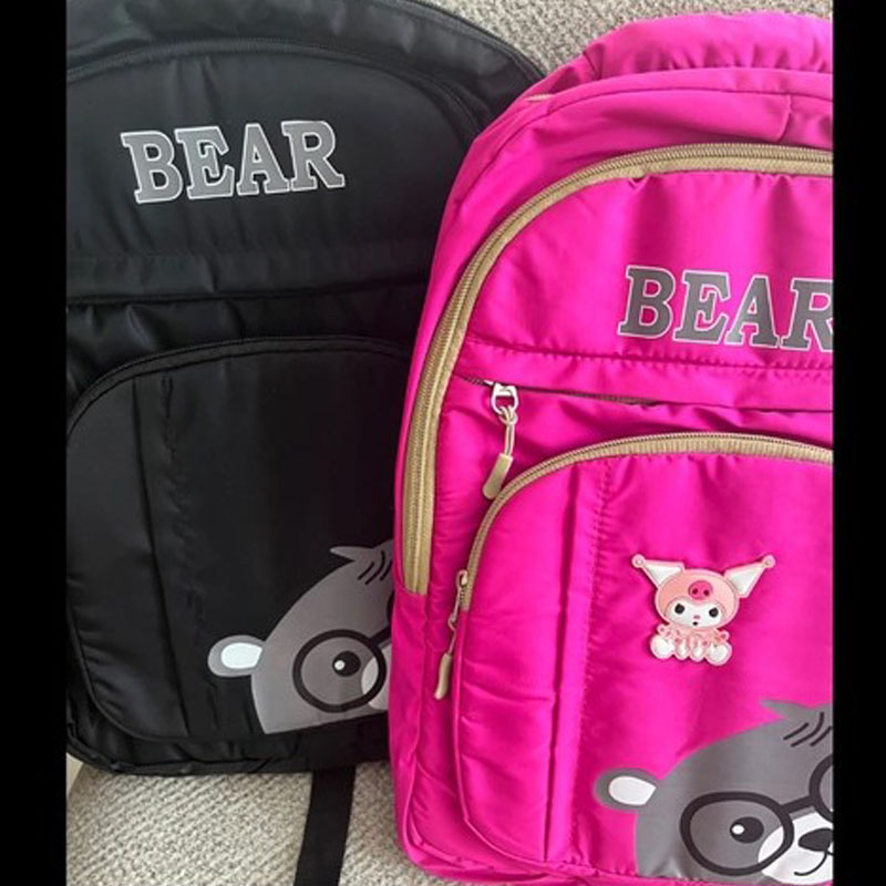 کوله پشتی مدرسه BEAR کرومی مدل FH