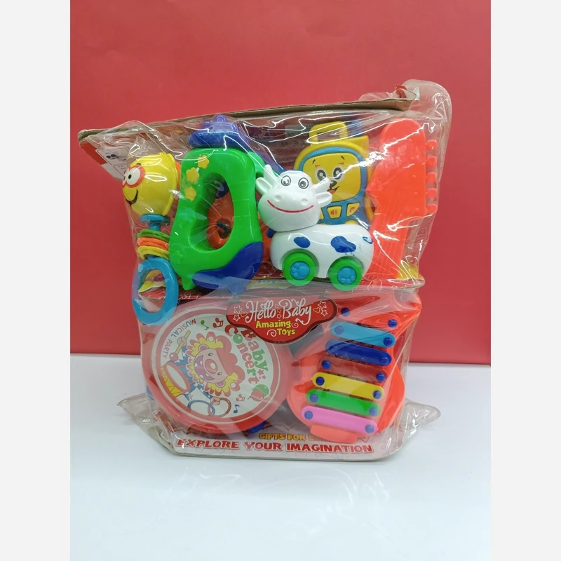 پک جغجغه نوزاد 8عددی