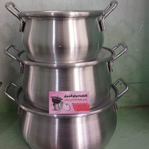 ست قابلمه روحی خمره ای 3 پارچه
