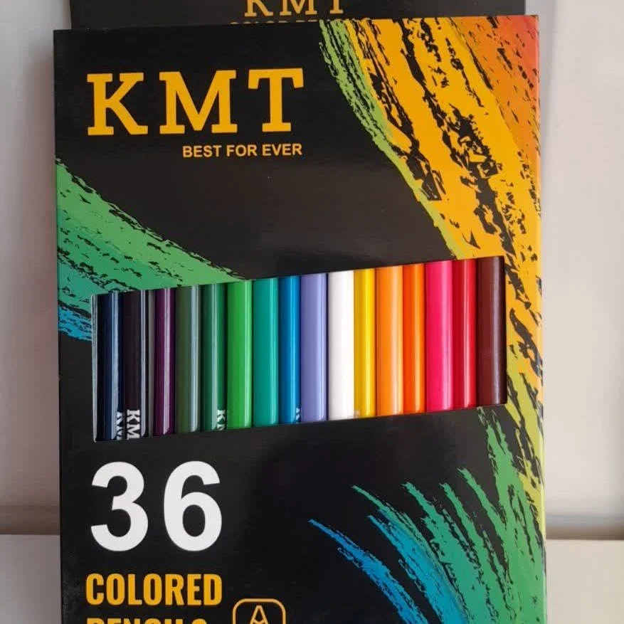 مداد رنگی 36 رنگ kmt