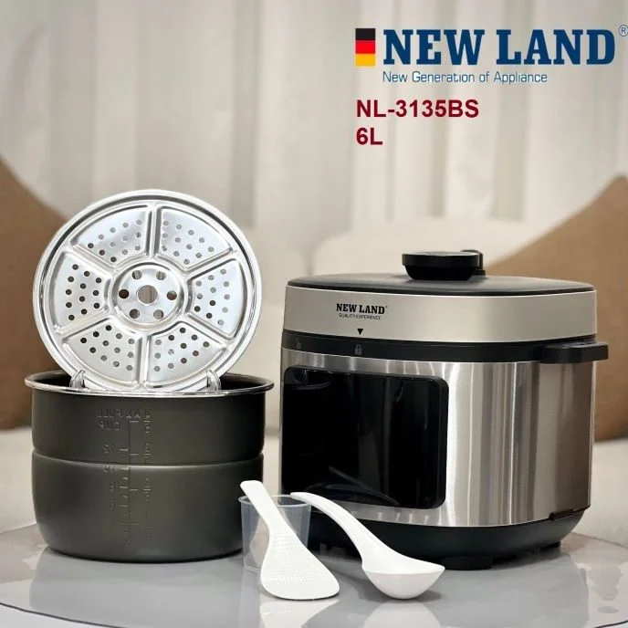 زودپز برقی 6 لیتری نیولند مدل NL-3135BS
